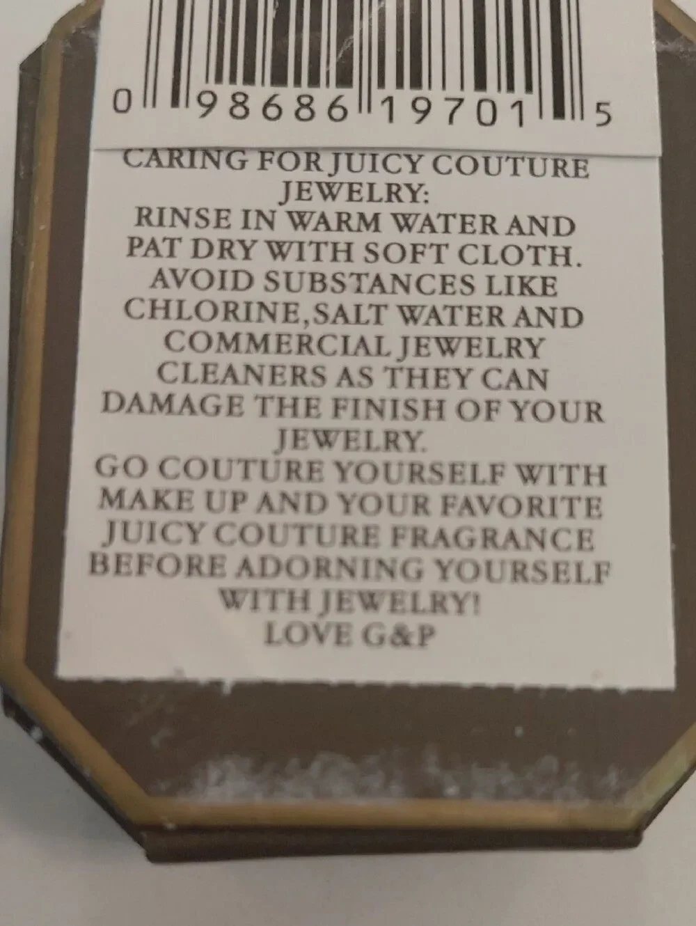 Juicy Couture Silver SPACER Rings.  They Come  With A Care Tag...Size 9....new